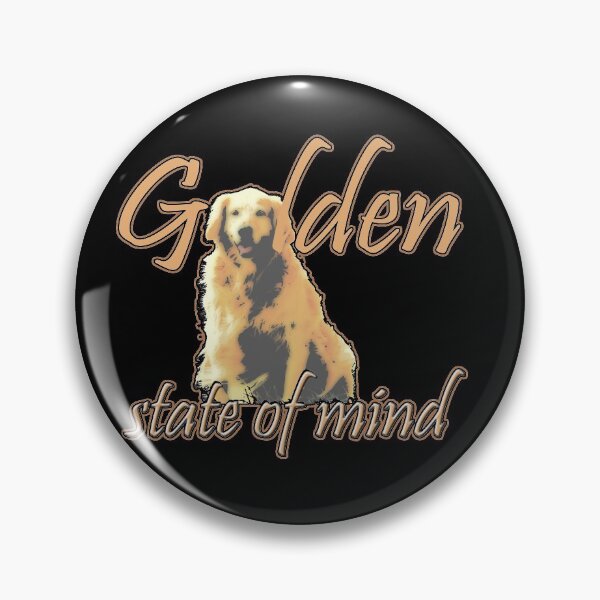Item preview, Golden Retriever State of Mind designed and sold by RiffXS.