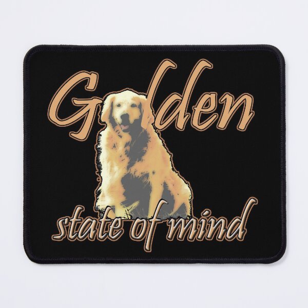 Item preview, Golden Retriever State of Mind designed and sold by RiffXS.