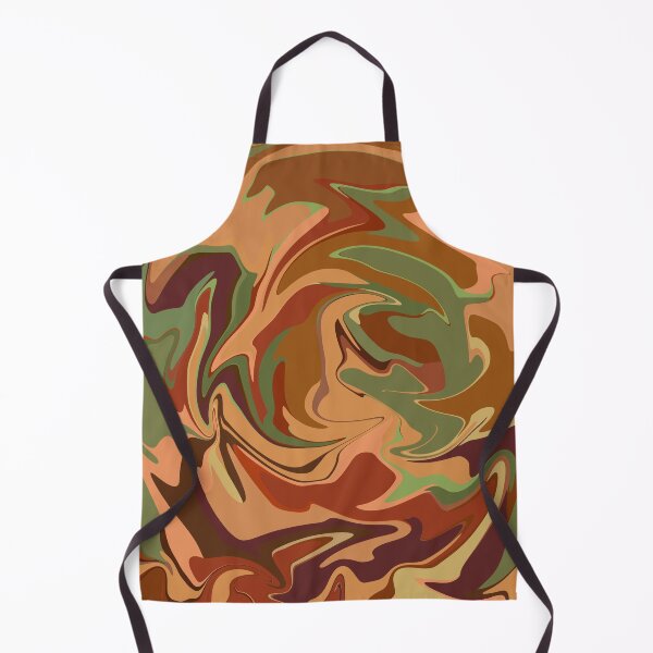 Item preview, Liquid Swirl Autumn Hues designed and sold by Kotsos Illustrations.