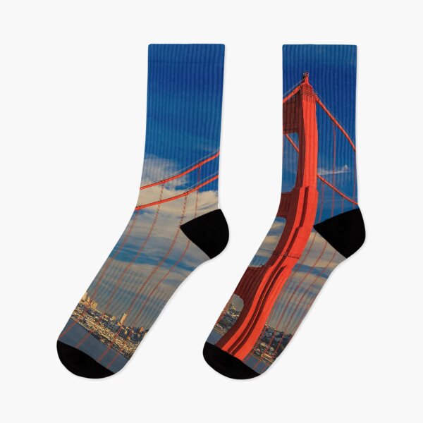 Item preview, Famous Golden Gate Bridge and San Francisco skyline designed and sold by SvetlanaSF.