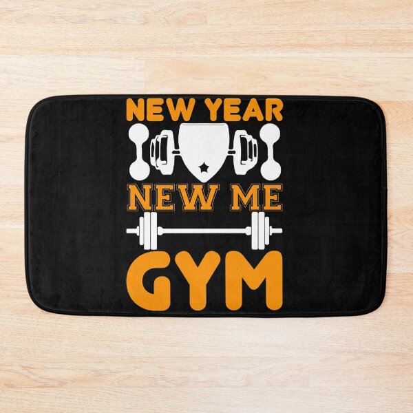 Item preview, new year, new me gym designed and sold by angelusdark.