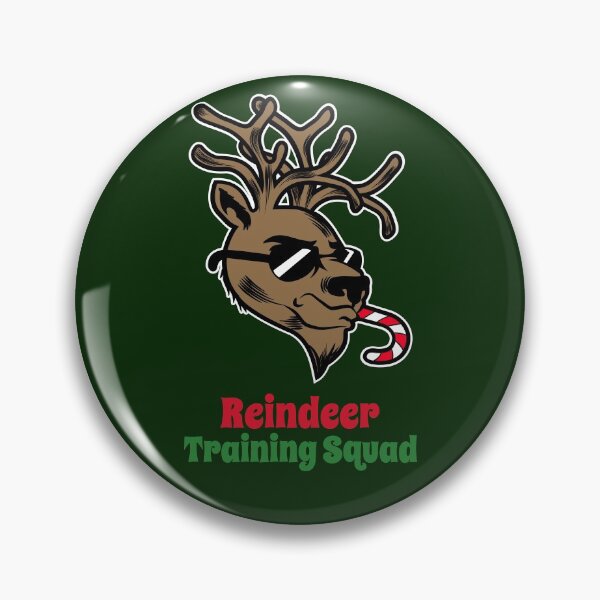 Item preview, Reindeer Training Squad. Cool Reindeer Christmas designed and sold by Rebel-Design.