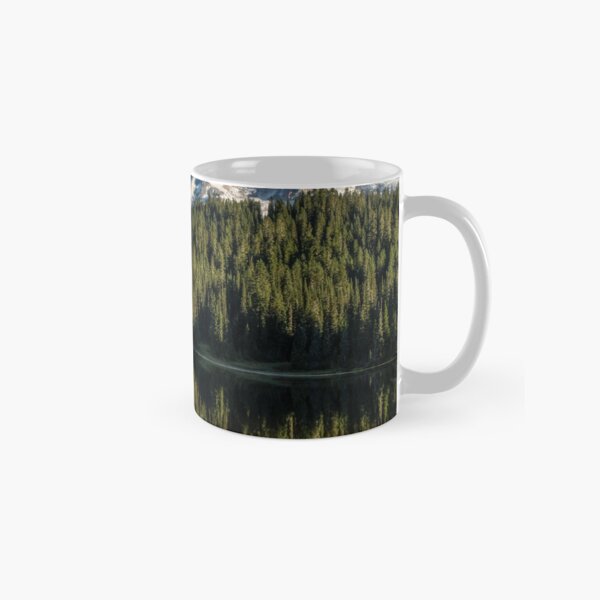 Mount Rainier and Reflection Lake Classic Mug