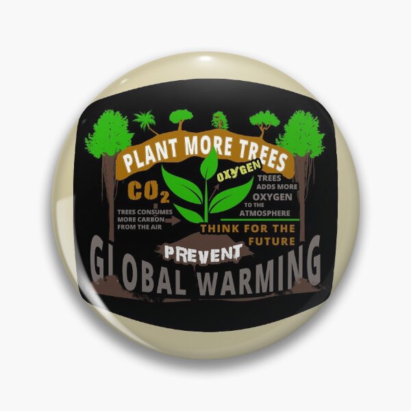 Item preview, Plant More Trees, Prevent Global Warming designed and sold by Tatzki-Design.