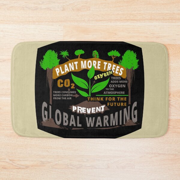 Item preview, Plant More Trees, Prevent Global Warming designed and sold by Tatzki-Design.
