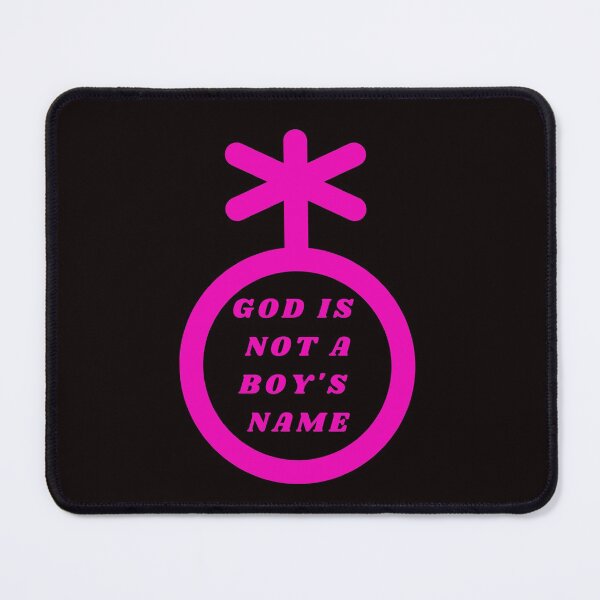 Item preview, Non-binary God: God is Not a Boy's Name designed and sold by CheekyGrace.