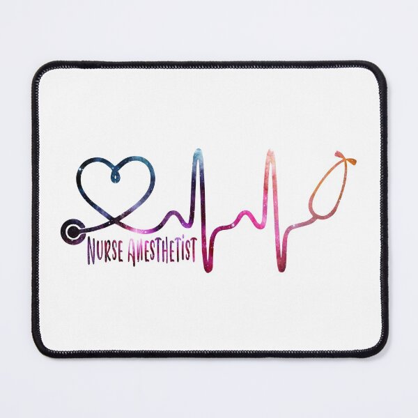 Item preview, Nurse Anesthetist Heartbeat galaxy designed and sold by thanhmaidesign.