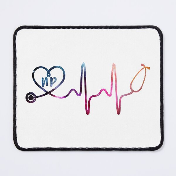 Item preview, Nurse Practitioner Heartbeat galaxy designed and sold by thanhmaidesign.