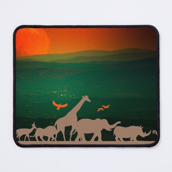 Item preview, SERENGETI SUNSET STROLL designed and sold by THE AMERICAN TEEVANGELIST.