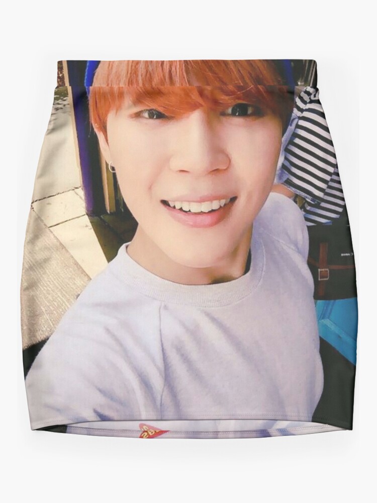 jimin - bts Mini Skirt for Sale by zeebanshee