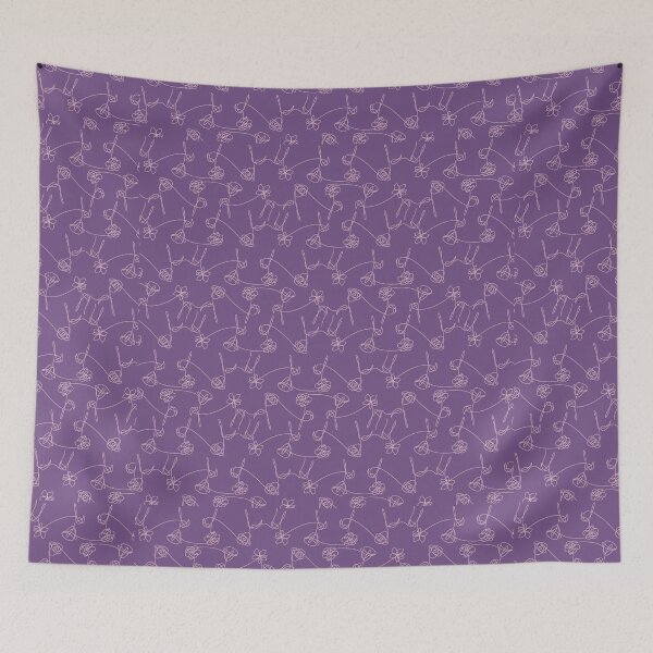 Item preview, BTS Love Yourself Pattern - Purple designed and sold by randomkfandom.