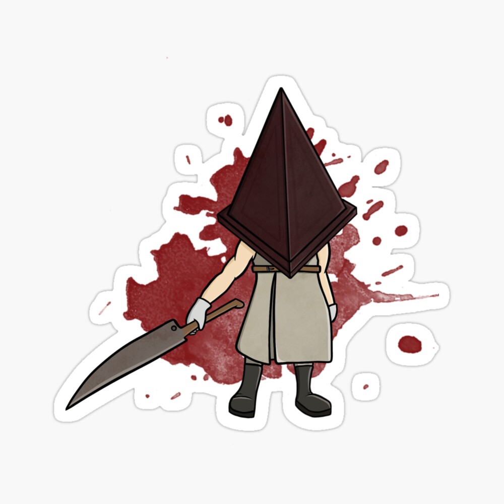 pyramid head 02 Poster for Sale by jibblyuniverse4