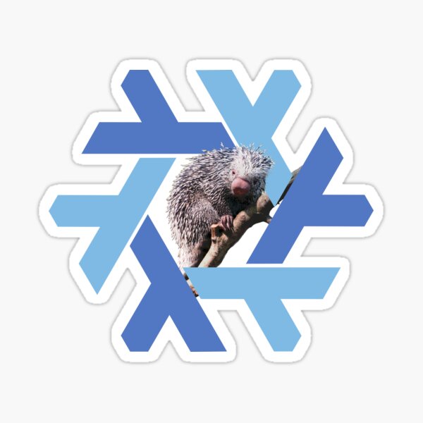 Nixos 21.11 Porcupine Sticker
