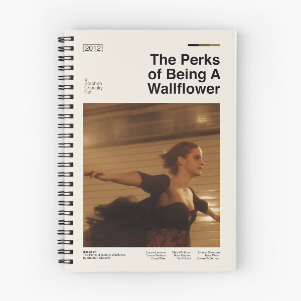 Item preview, Mid Century Modern The Perks of Being a Wallflower Movie Poster designed and sold by artbyclairej.