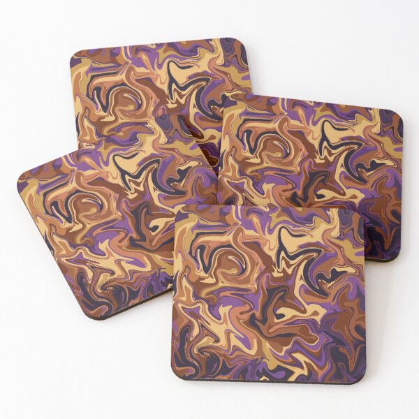 Item preview, Liquid Swirl Halloween Hues  designed and sold by Kotsos Illustrations.