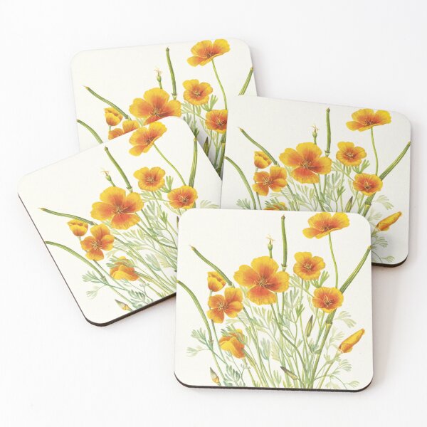 Item preview, Mexican Gold Poppy - Botanical Illustration designed and sold by chimakingthings.