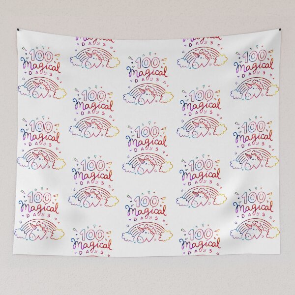 Artikelvorschau, 100 magische Tage Einhorn entworfen und verkauft von thanhmaidesign.