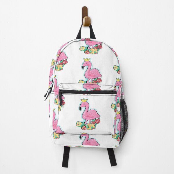 Item preview, Crowned Flamingo in Rainboots designed and sold by Vondac.
