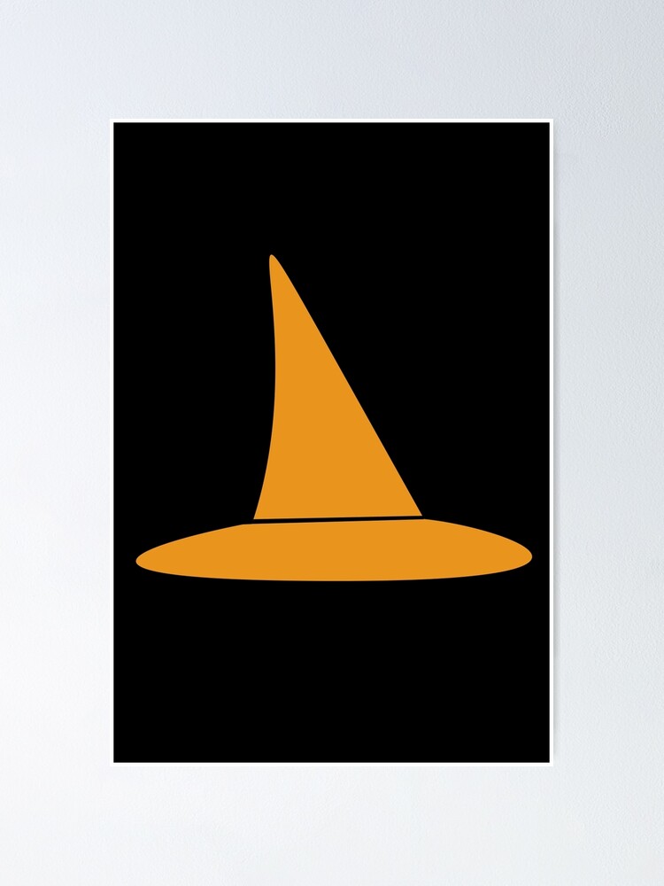 Thumbnail 1 of 3, Poster, Halloween Hat Orange designed and sold by itsthelebel.