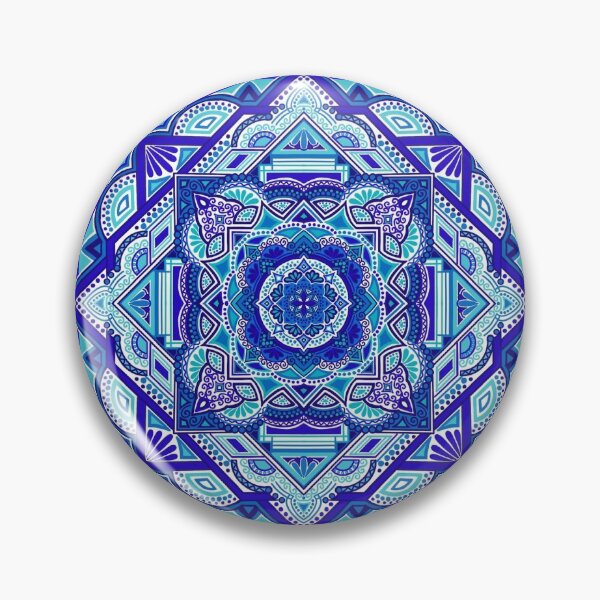 Item preview, Mandala - Blue Blue Blue designed and sold by jmm0015.
