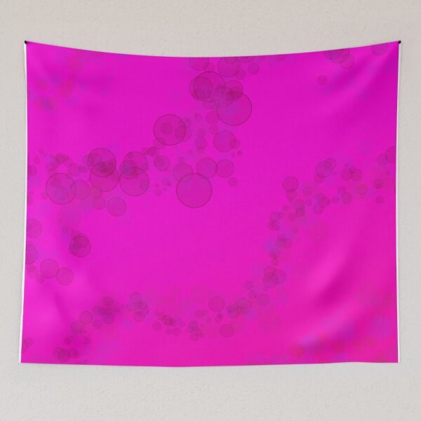 Item preview, Abstract hot pink bubble design designed and sold by MystixJack.