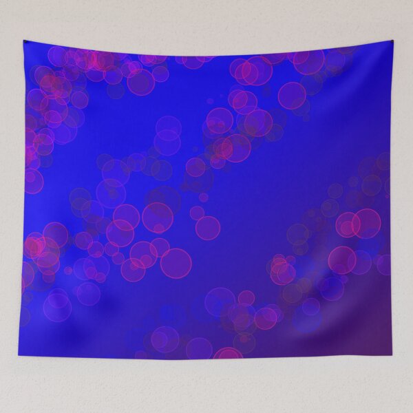 Item preview, Abstract midnight bubble design designed and sold by MystixJack.