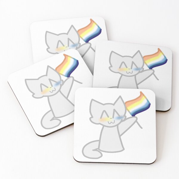Item preview, Aroace pride cat designed and sold by Cipherheart.