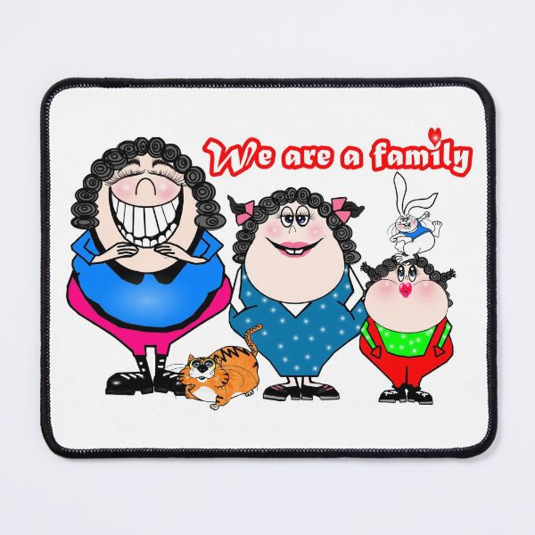 Item preview, Somos una familia - familia de cabello rizado designed and sold by Shirley cute art .
