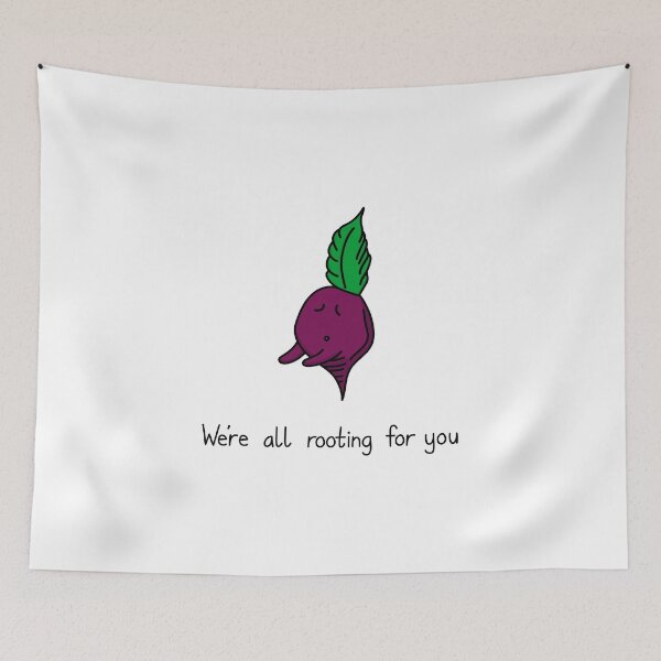 Item preview, Compassionate Beet - We're All Rooting For You designed and sold by SeanDontGetFish.