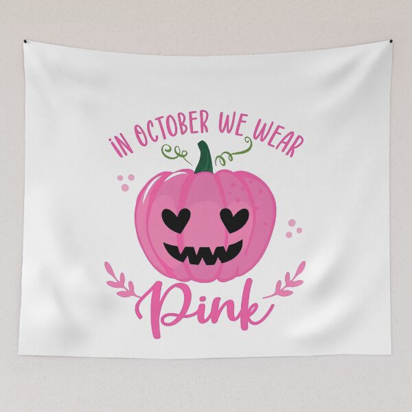 Item preview, In October we Wear Pink, October, Pink, Pink Day designed and sold by graphic-genie.
