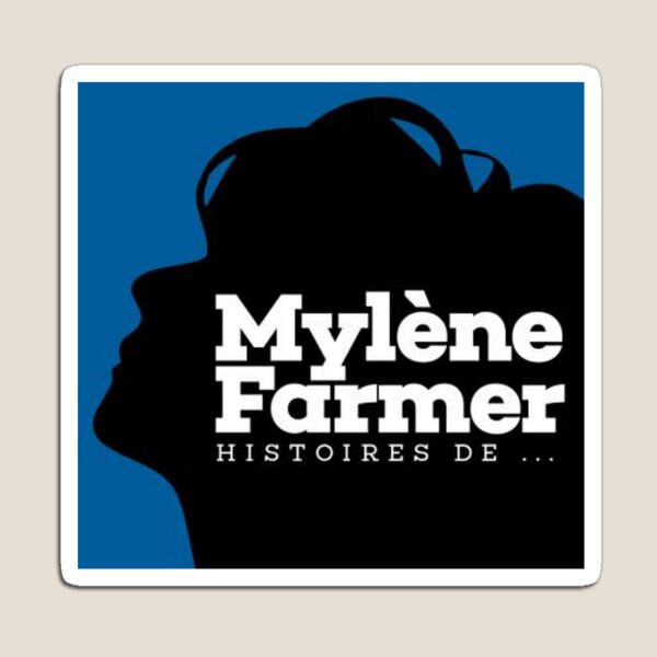 Idée Cadeau Magnet Aimant Star Chanteur Mylène Farmer N15 Personnalisable 