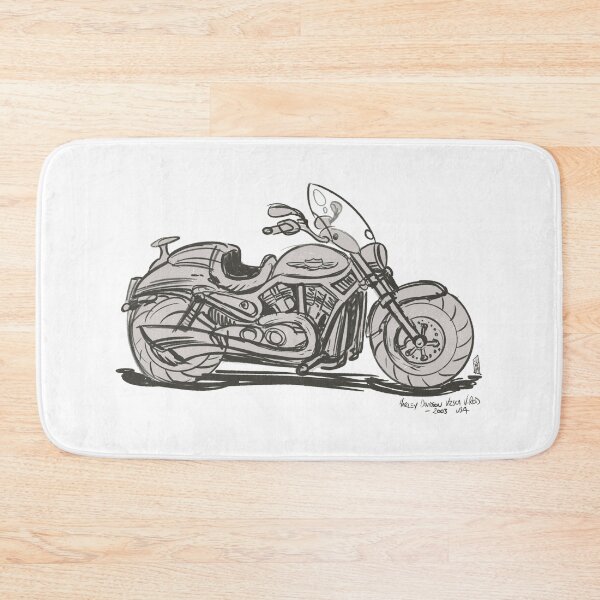 Item preview, Harley Davison sketch designed and sold by Mason Comics.