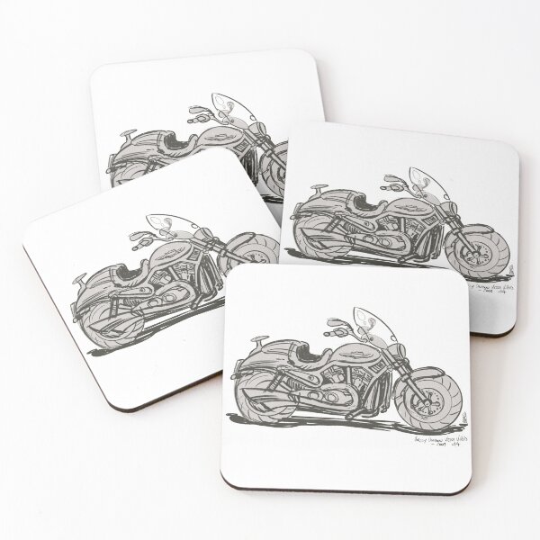Item preview, Harley Davison sketch designed and sold by Mason Comics.