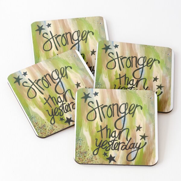 Item preview, Stronger than Yesterday designed and sold by PosPaintz.