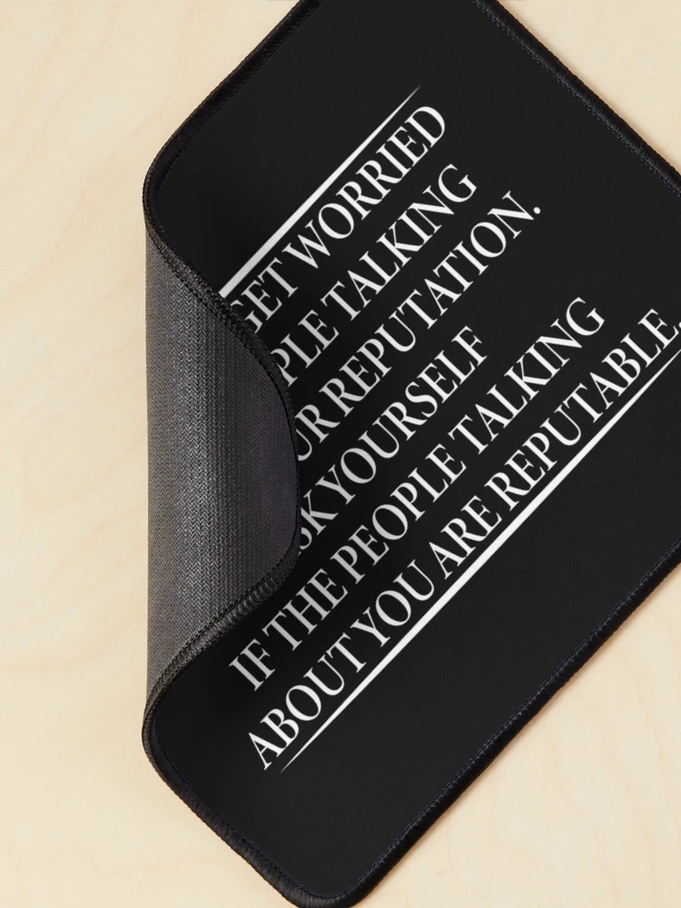 Thumbnail 2 of 5, Mouse Pad, 'Reputable' designed and sold by Antuan Simmons.