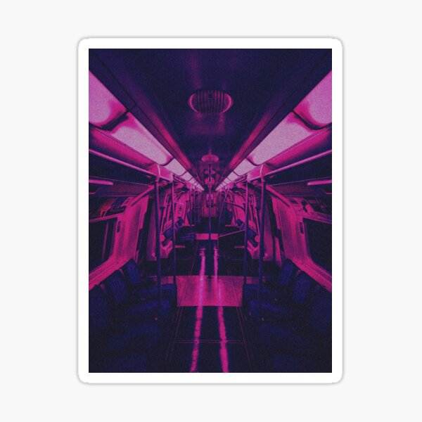 "On the Train Ride Home" Sticker for Sale by KnightsOfShame Redbubble