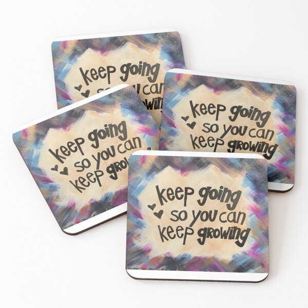 Item preview, Keep Going so you can Keep Growing designed and sold by PosPaintz.