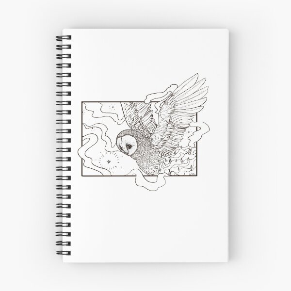 Item preview, Hoot of Night - Lineart designed and sold by Salem Scribbles.