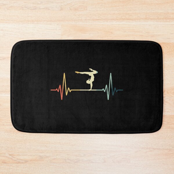 Item preview, Gymnastics Heartbeat Vintage designed and sold by NgocLanDesign.