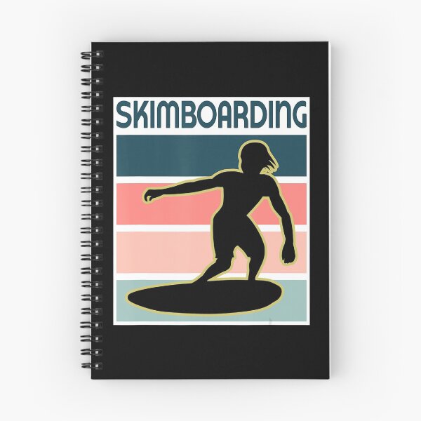 Item preview, Skimboarding Surfer Retro Skimboard designed and sold by RichardMohr.