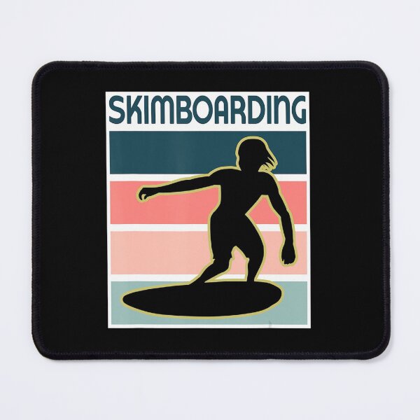 Item preview, Skimboarding Surfer Retro Skimboard designed and sold by RichardMohr.