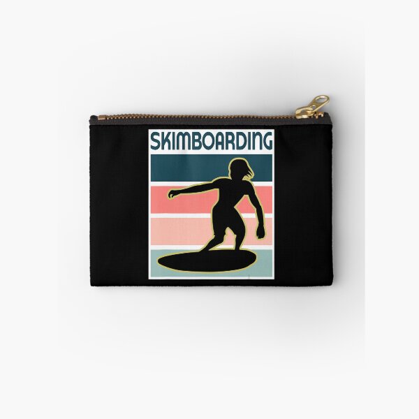Item preview, Skimboarding Surfer Retro Skimboard designed and sold by RichardMohr.