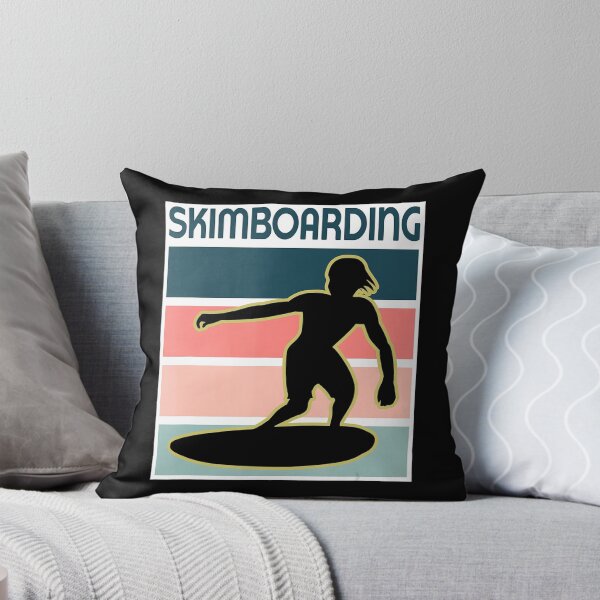 Item preview, Skimboarding Surfer Retro Skimboard designed and sold by RichardMohr.