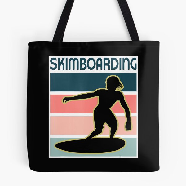 Item preview, Skimboarding Surfer Retro Skimboard designed and sold by RichardMohr.