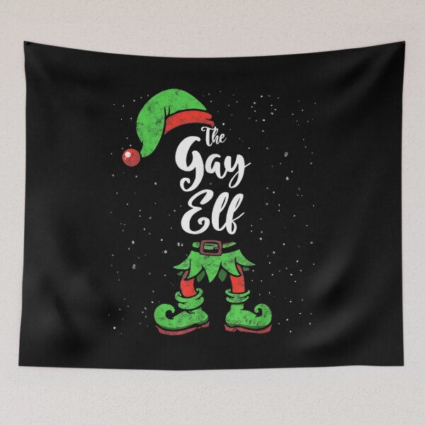 Item preview,  Gay Elf Matching Family Christmas Pajama Costume designed and sold by olivee79.