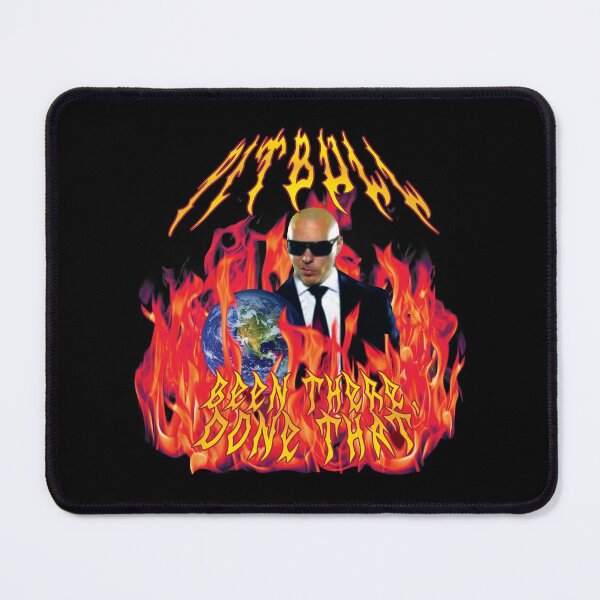 Item preview, heavy metal pitbull with flames designed and sold by PigSucculent.