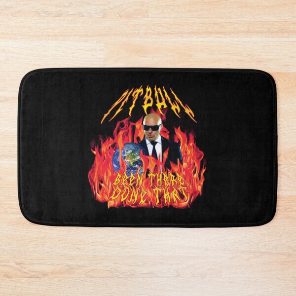 Item preview, heavy metal pitbull with flames designed and sold by PigSucculent.