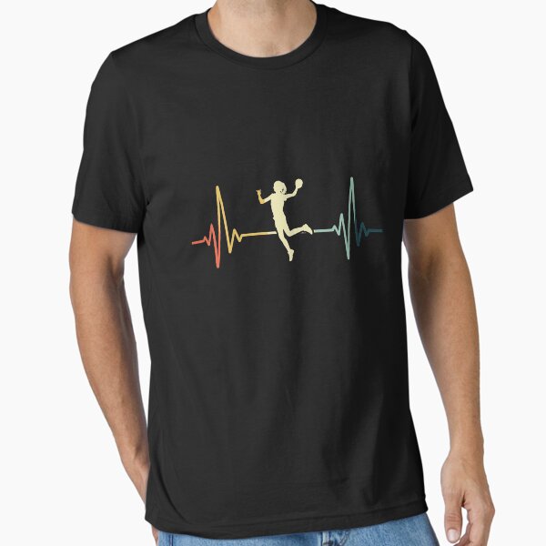 Item preview, Handball Heartbeat Vintage designed and sold by NgocLanDesign.
