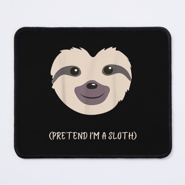 Item preview, Sloth Funny Face Pretend Im Easy Halloween Costume designed and sold by olivee79.