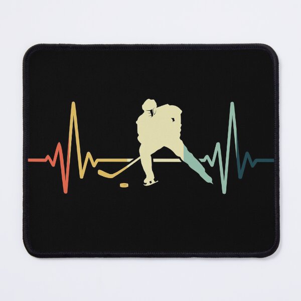 Item preview, Ice Hockey Heartbeat Vintage designed and sold by NgocLanDesign.